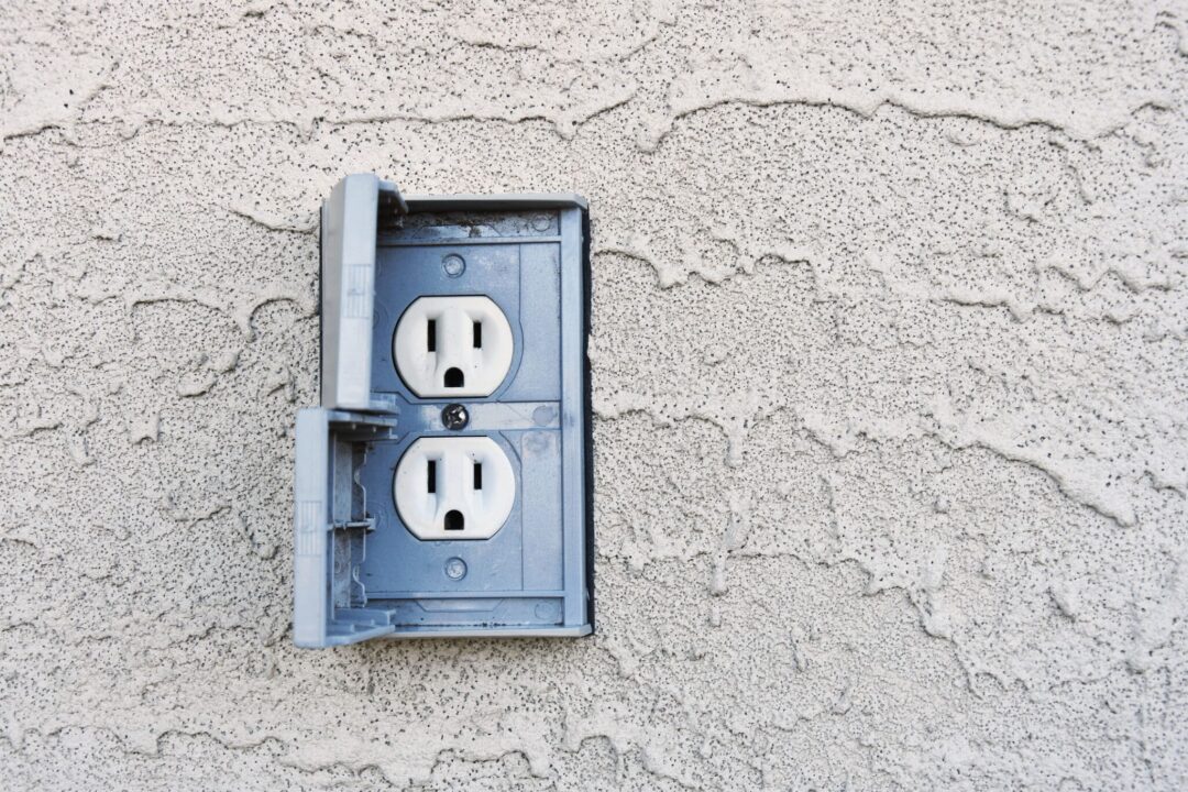 Electrical Outdoor Outlets.