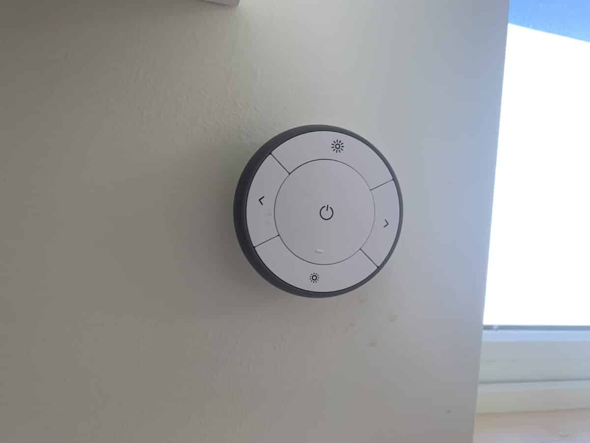 Smart Lighting Controls Panel.