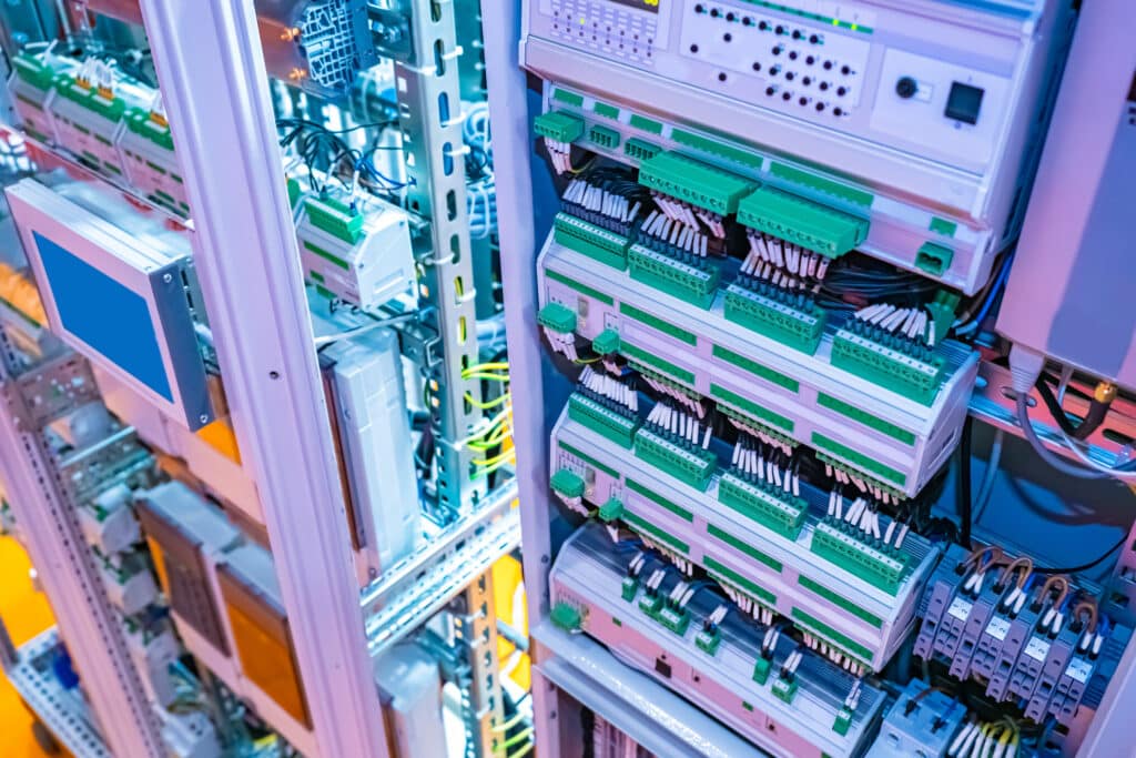 Modern Electrical Switchgear.