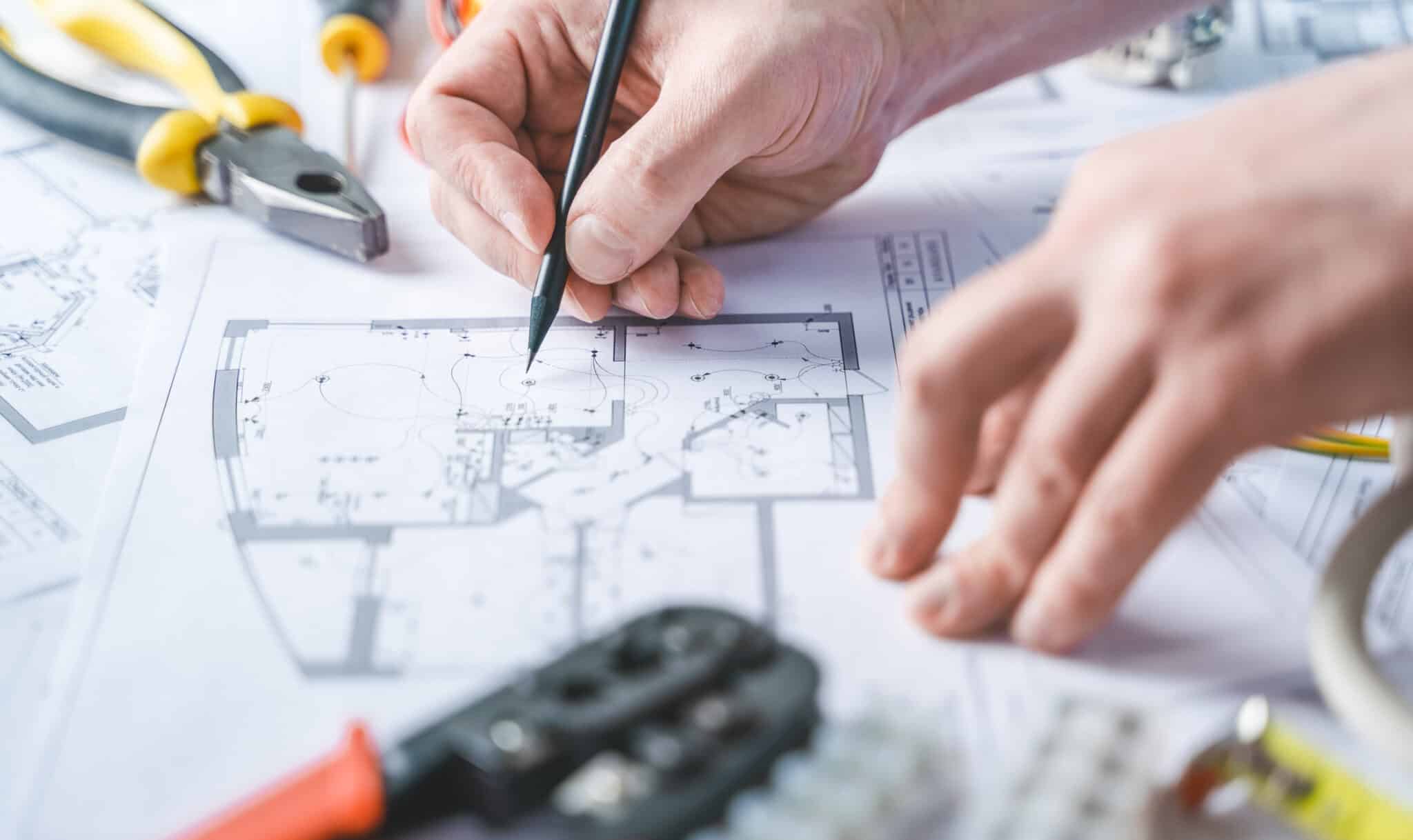 Whole home rewire planning.