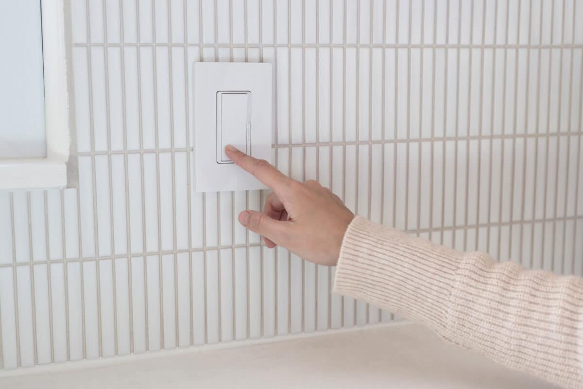 Lighting dimmer buzzing.