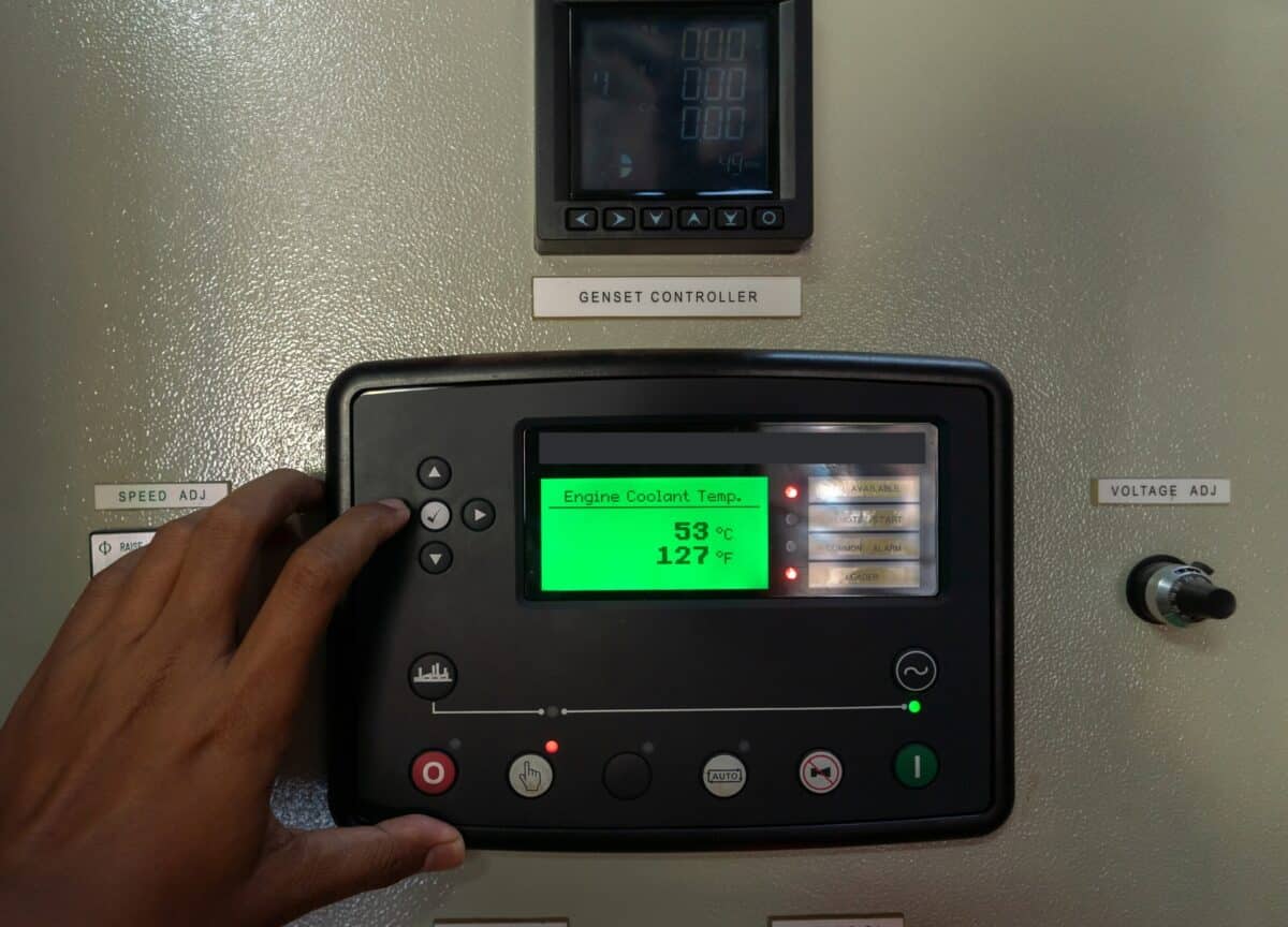 Genset load testing for reliable backup power.