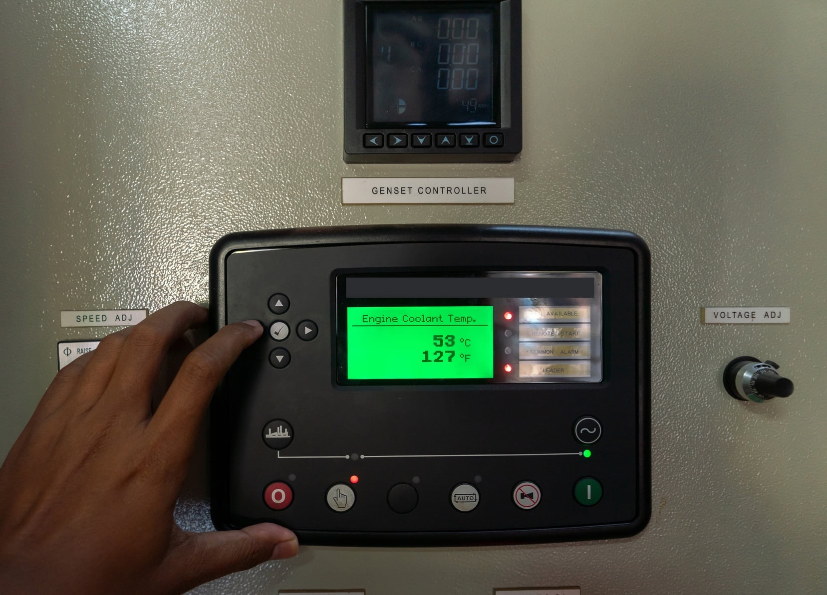 Genset load testing for reliable backup power.