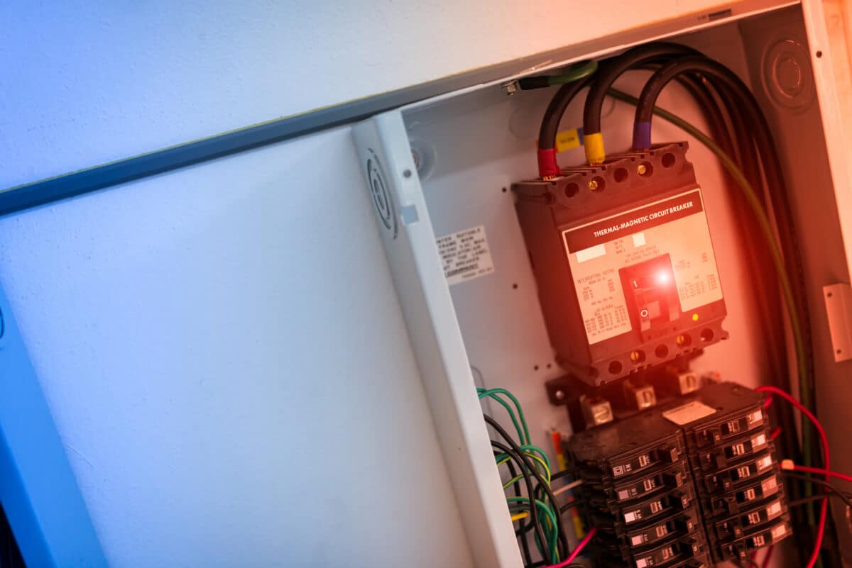 Neutral bonding done right in main panels.